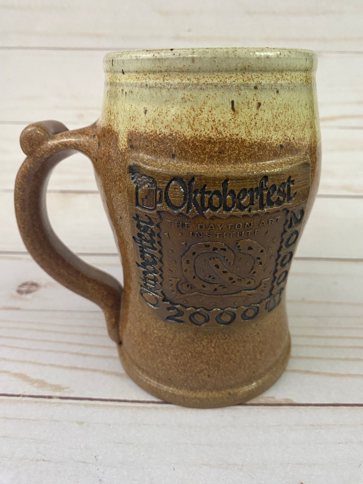 Dayton Art Institute OKTOBERFEST Beer Stein mug Pottery Greer 2000 Ohio