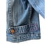 Levi’s denim jacket with rounded hemline