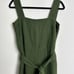 Linenfox Jumpsuit in Forest Green Size XS