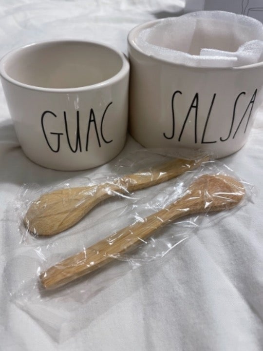 Rae Dunn Guac and Salsa Set