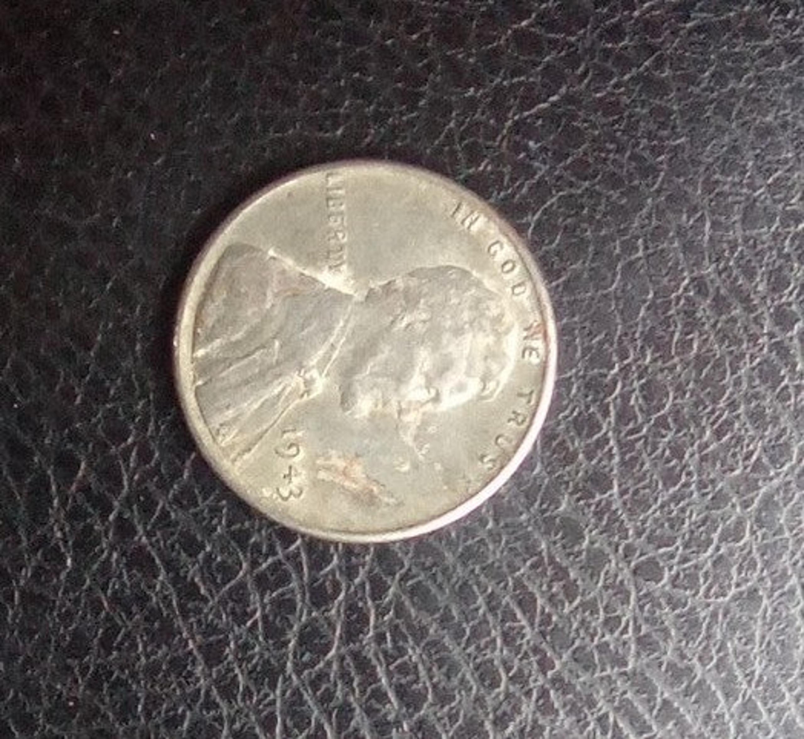 1943 steel wheat penny