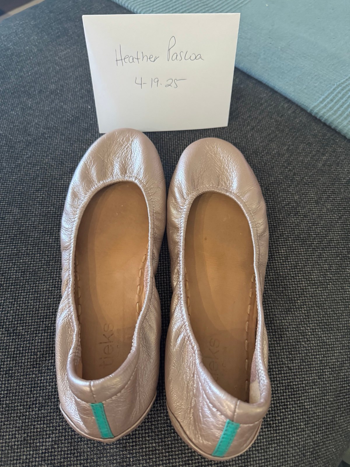 Tieks Rosé size 9