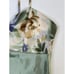 Vintage Womens Medium Satin Floral Peignoir Slip Nightgown