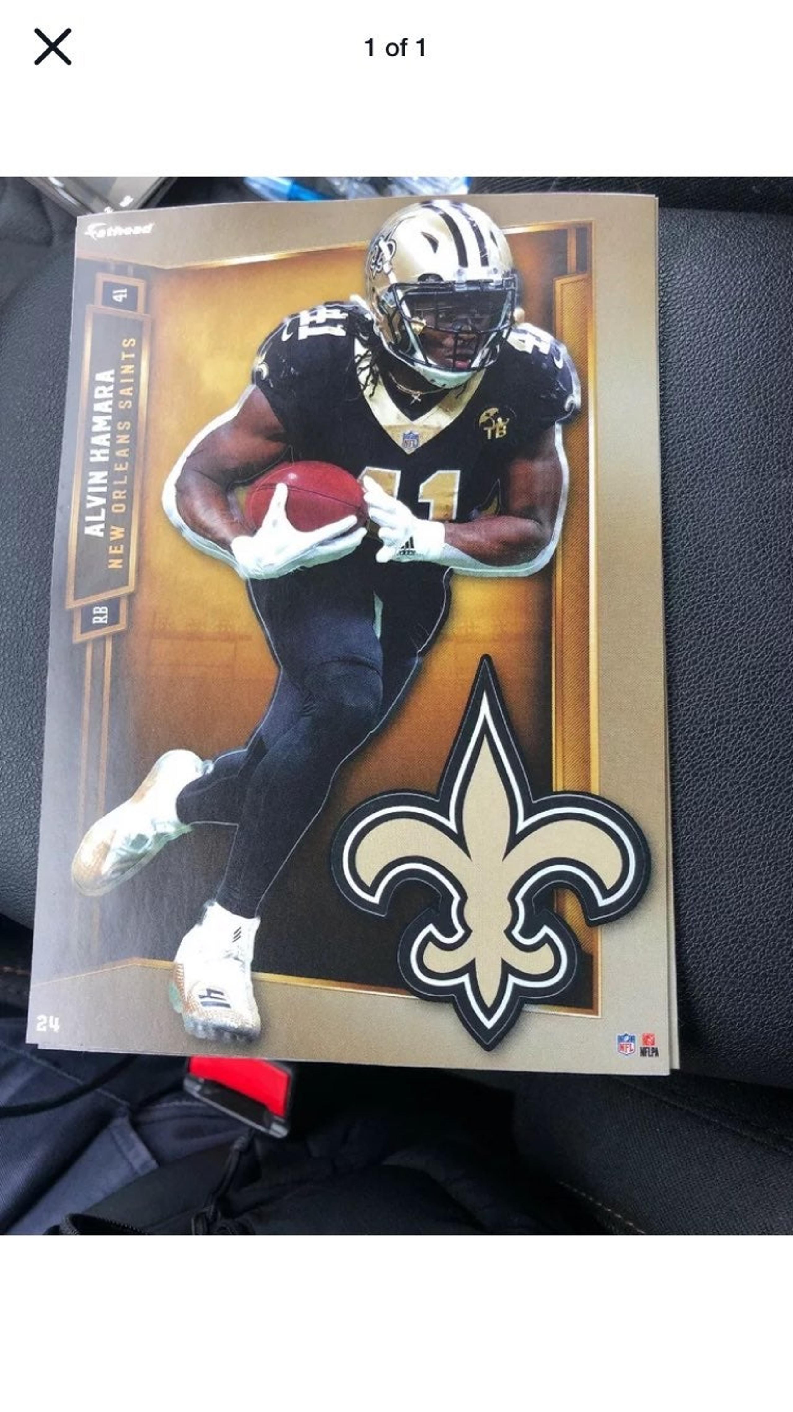 Alvin Kamara Fathead Tradeables