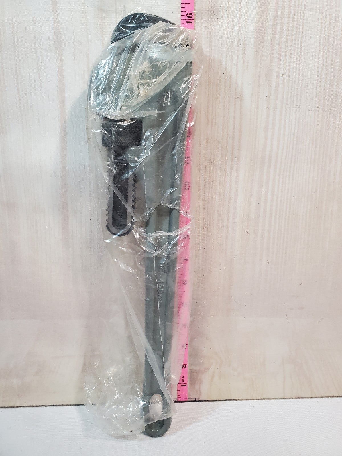 18 MAXPOWER MAX POWER PIPE PLUMBER WRENCH HEAVY DUTY ALUMINUM