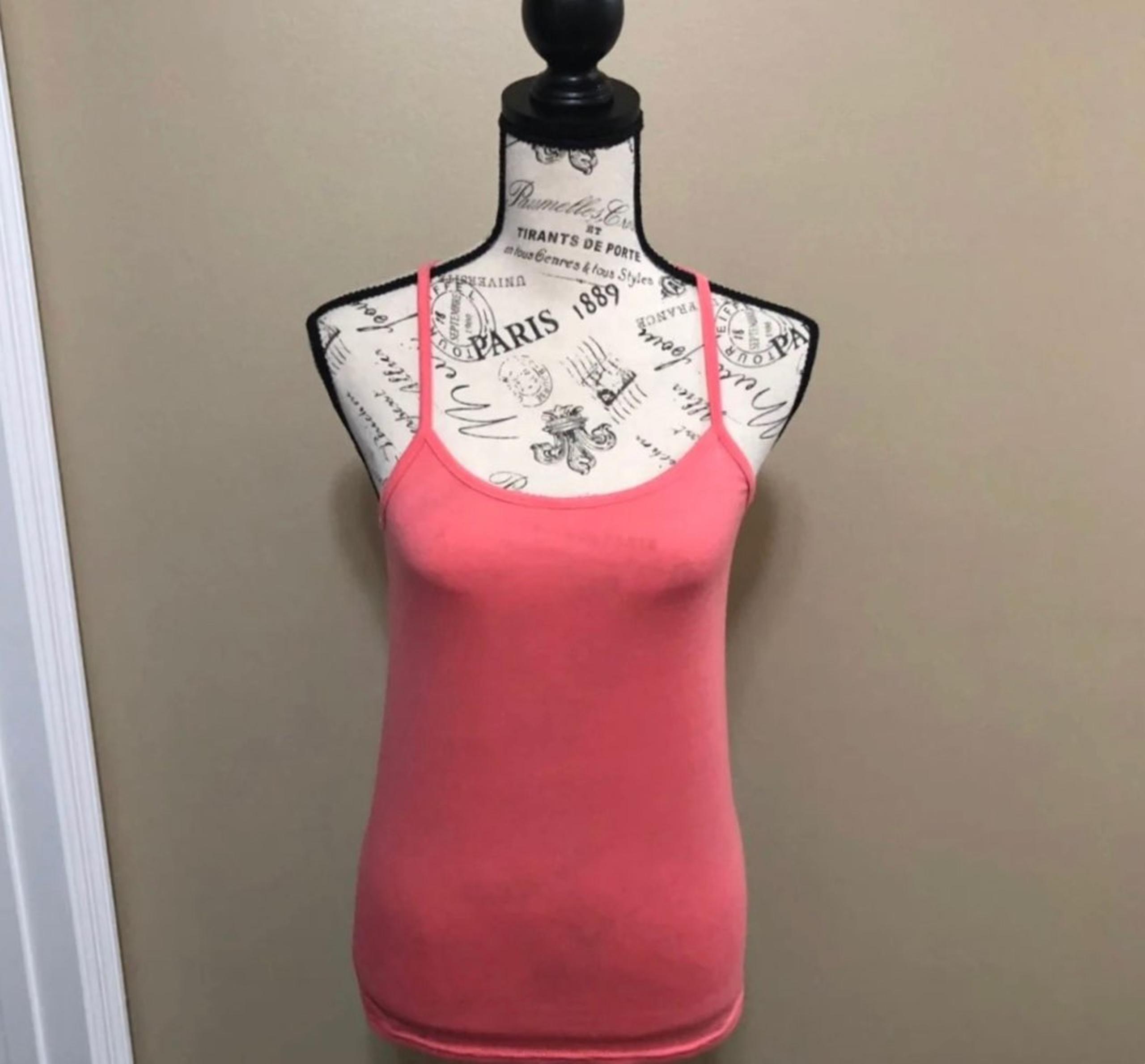 Poof! Coral Tank Top-Medium NWT