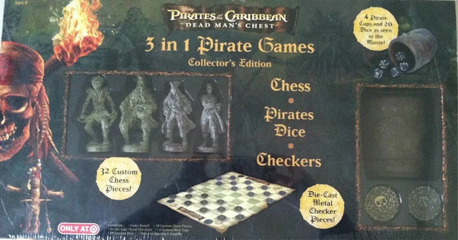 Pirates of the Caribbean; 3 in 1 Pirate Games Collector's Edition