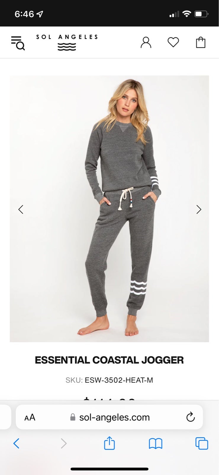 Sol Angeles sweatsuit