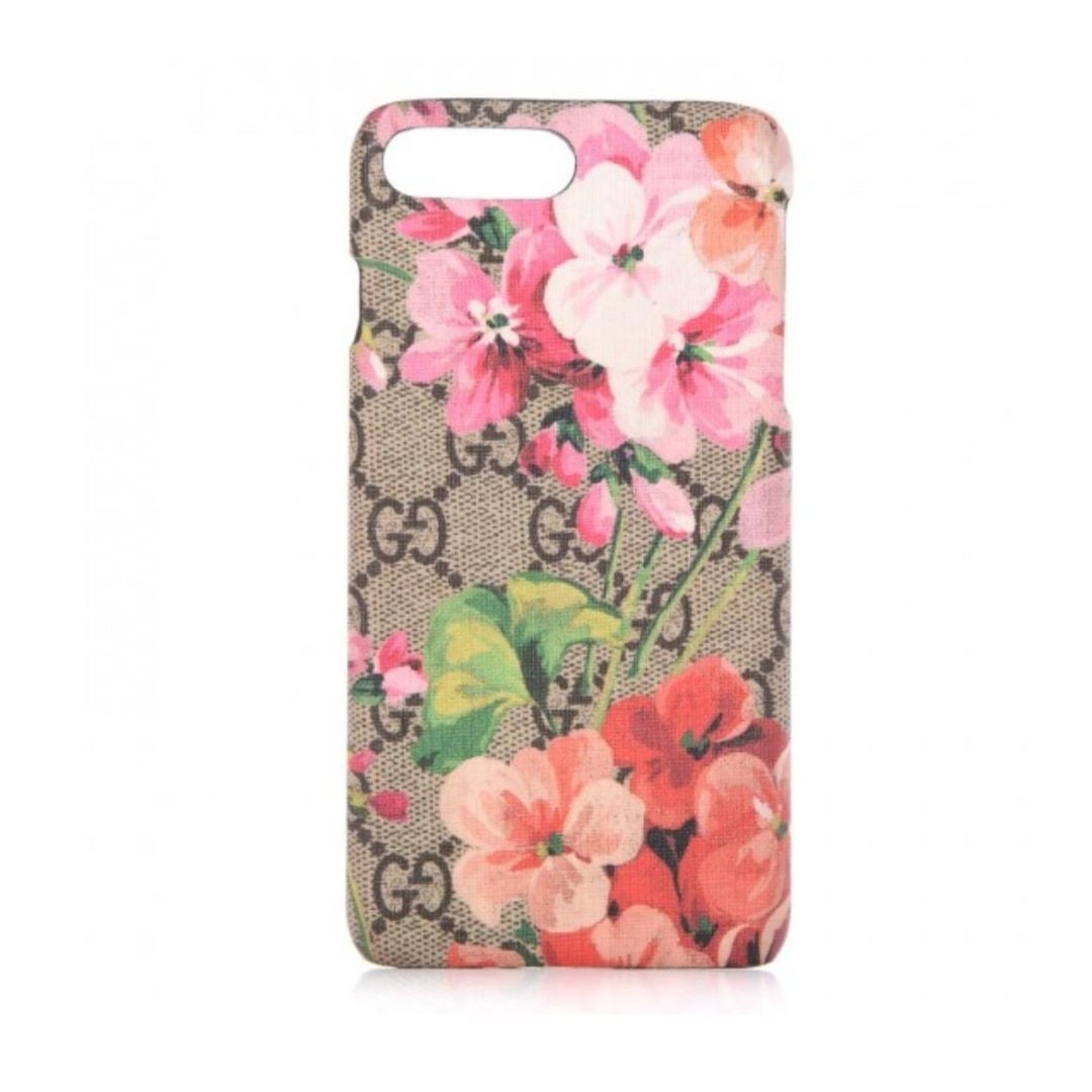 GUCCI GG Supreme Monogram Floral Bloom iPhone 8 Case Multicolor Dry Rose NWOT