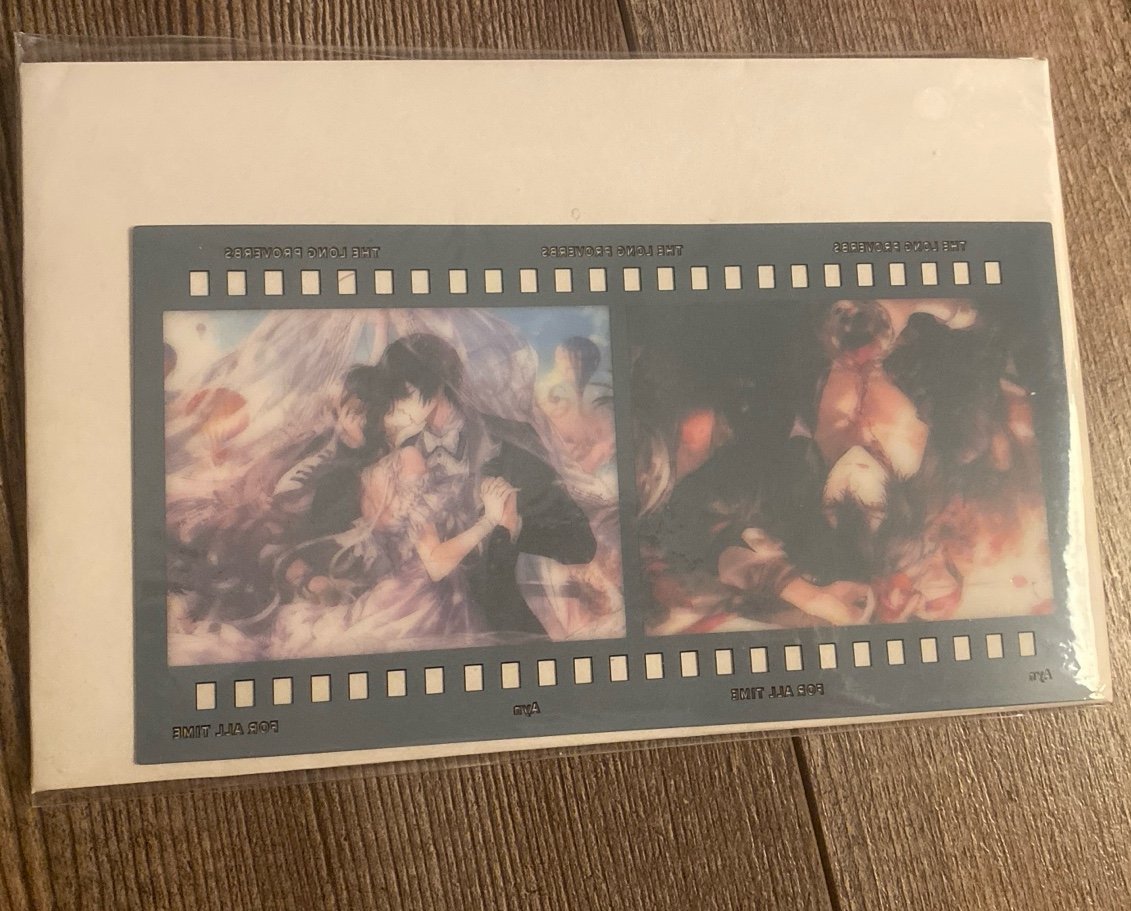 For all time rare! ayn 3rd anniversity pasha and letter set Lovebrush (2)