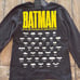 NWT KITH Batman kids history vintage long sleeve tee