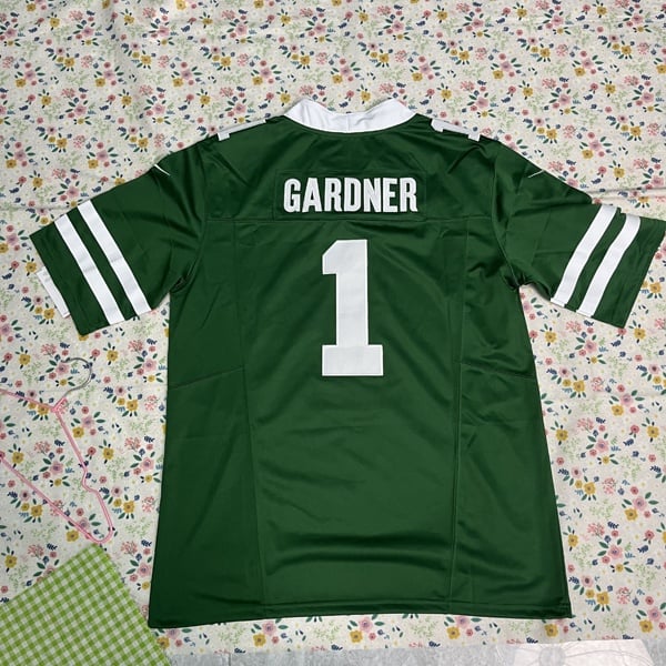 Sauce Gardner New York Jets Nike Jersey Green Stitching & Embroidery (Youth)