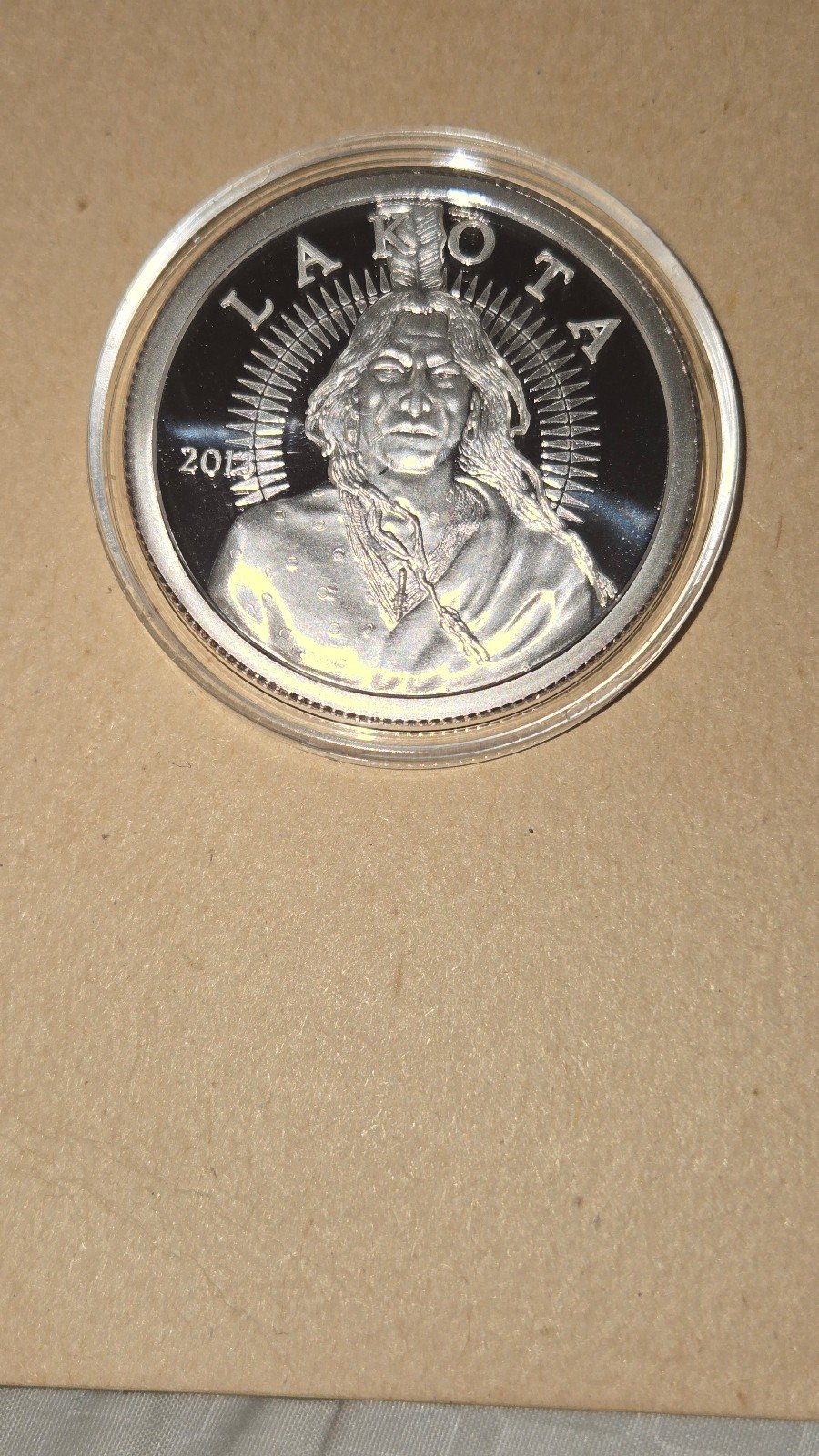 2013 Lakota Free Nation..50.00 Dollar P..L.