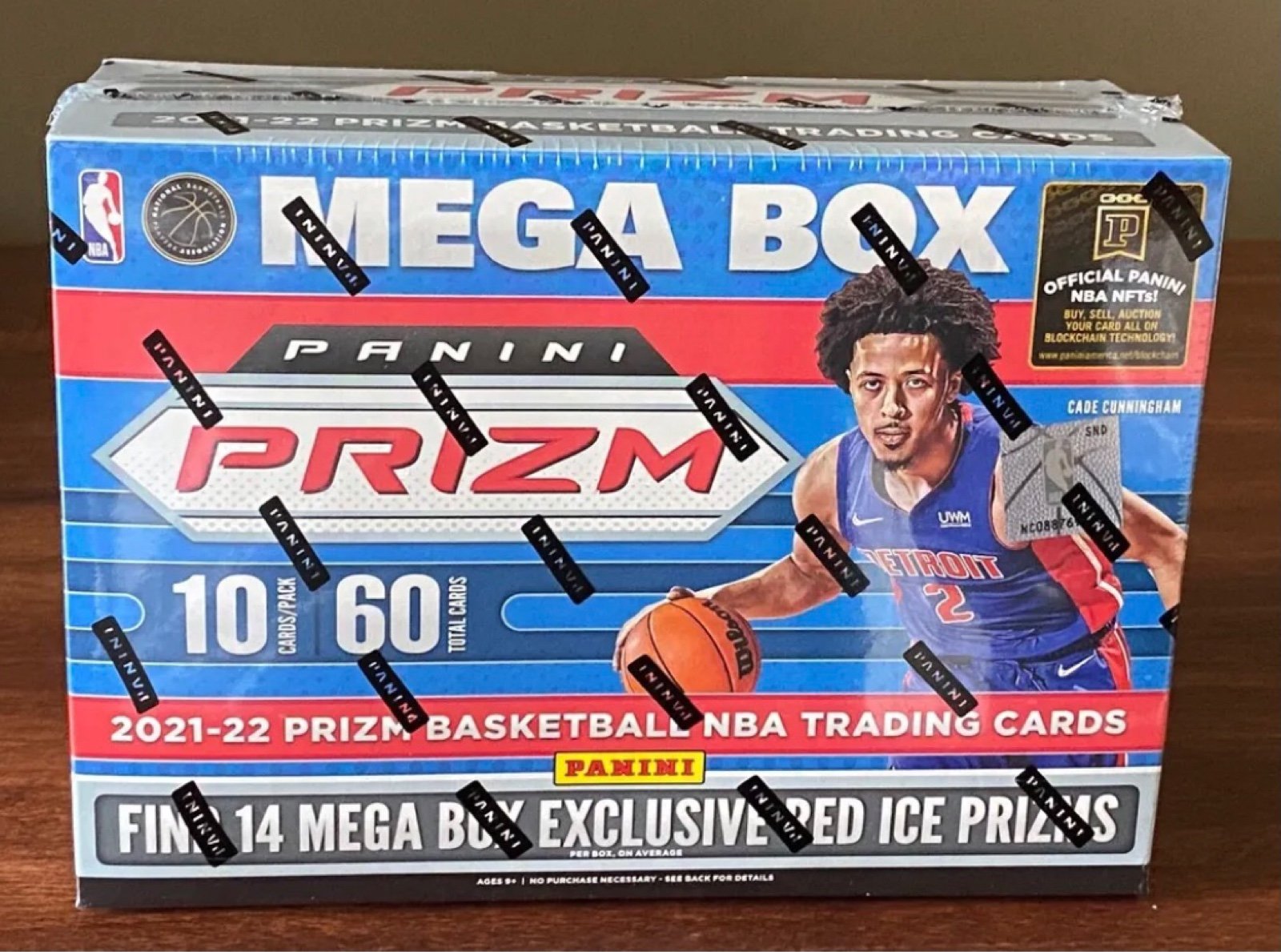 2021-22 Panini Prizm NBA Basketball Mega Box Factory Sealed RED ICE Rookie RC