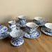 Super RARE find! Vintage Royal Copenhagen Blue Fluted Full Lace Oval dish plate