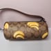 NWT Coach CR368 Nolita Barrel Bag Signature Canvas With Banana Print Khaki