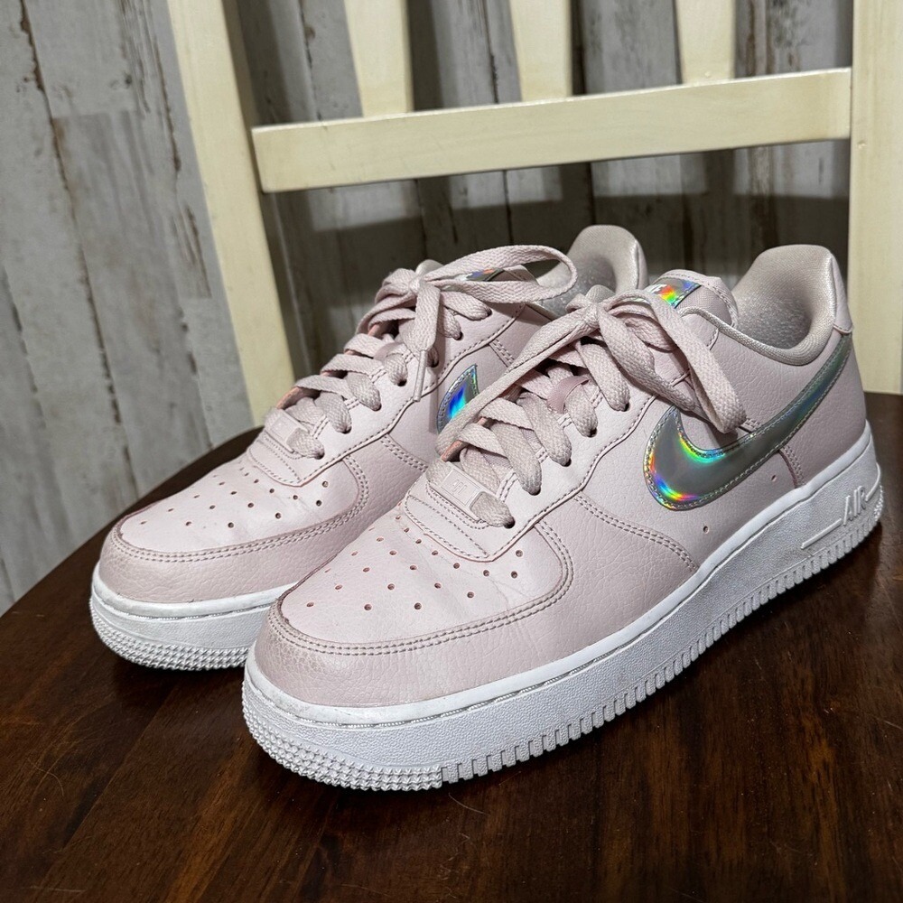 Nike Air Air Force 1 Pink Shoes size 8