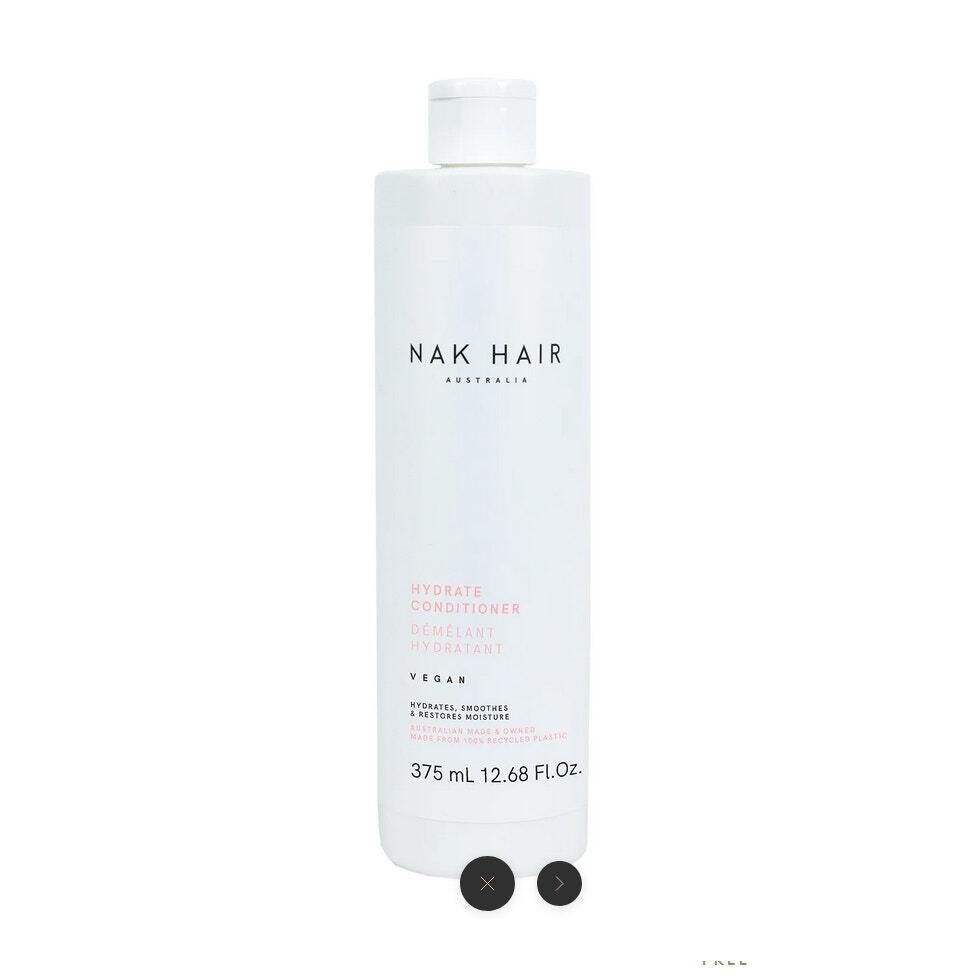 NAK - Hydrate Shampoo & Conditioner Litre Duo