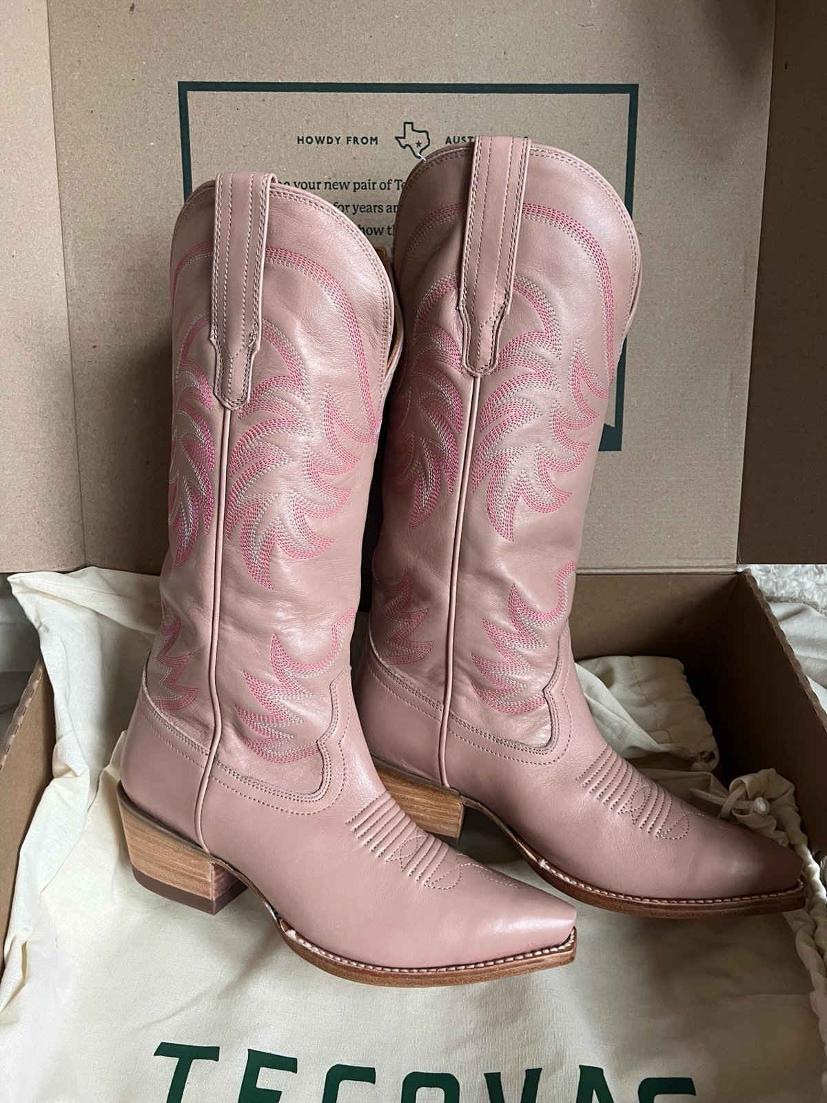 Limited~The Annie PINK Tecovas Boots