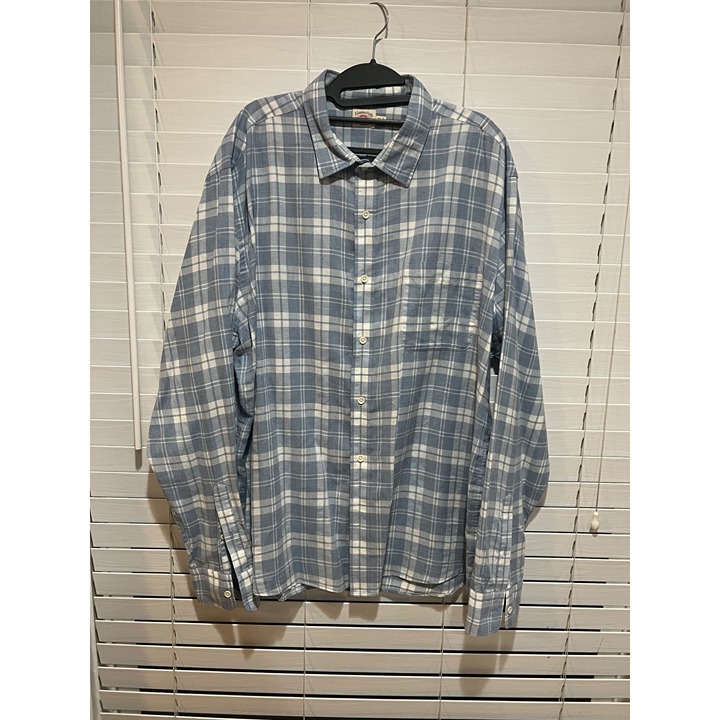 Faherty Long Sleeve Button Up Shirt - Size XXL