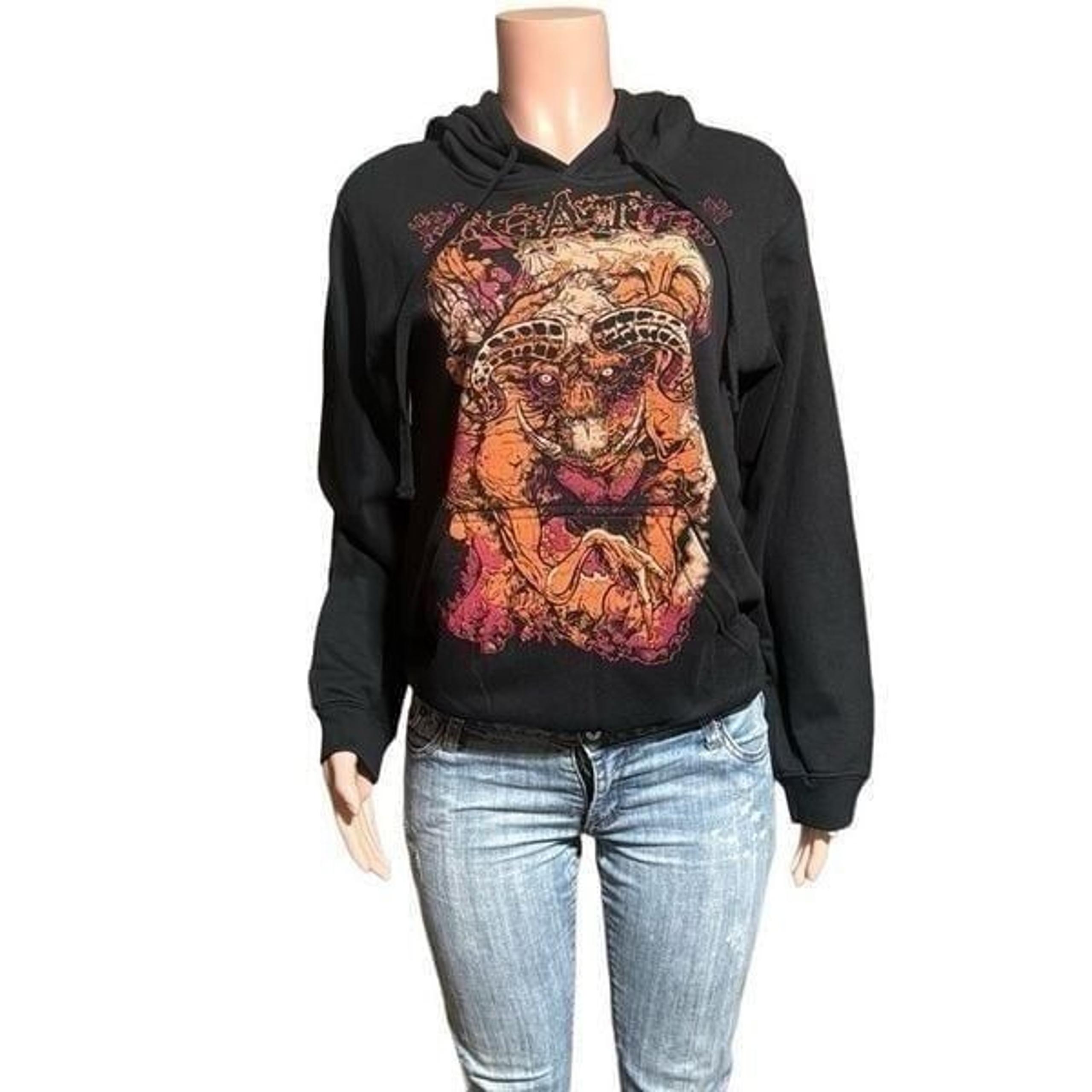 Tultex Black long sleeve Pullover Hoodie S