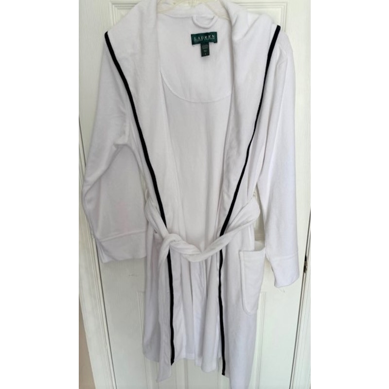 Lauren Ralph Lauren Terrycloth Robe Sz S