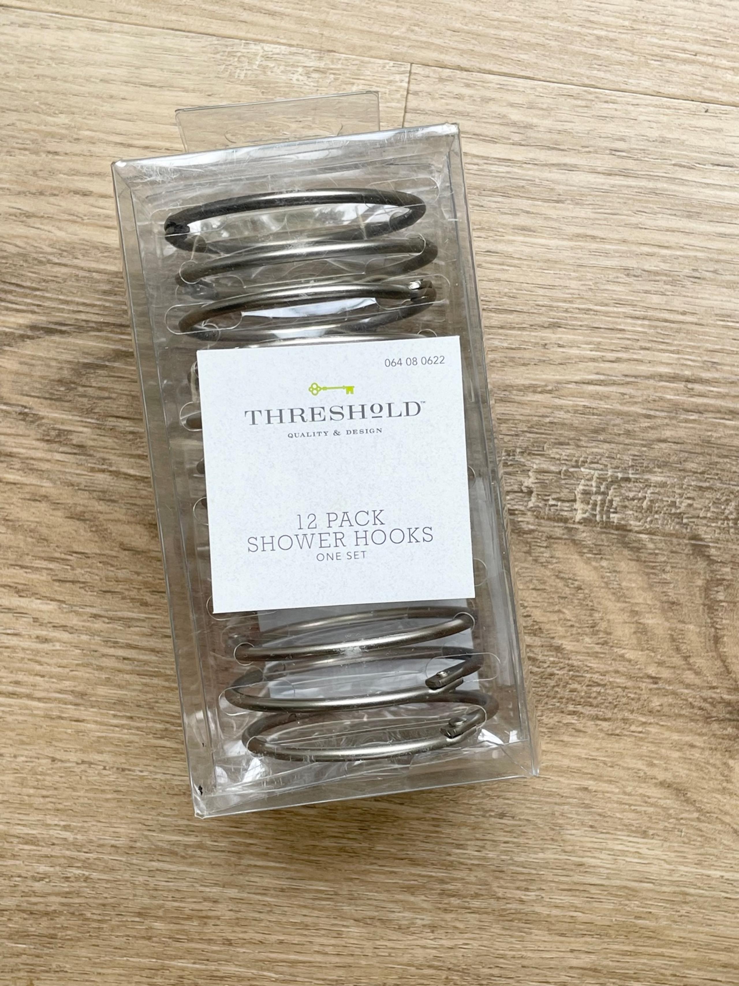 Threshold Shower Curtain Rings 12 Pack