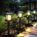 Solar Lights Outdoor,12 Pack Waterproof Solar Garden Lights, Auto On/Off