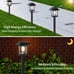 Solar Lights Outdoor,12 Pack Waterproof Solar Garden Lights, Auto On/Off