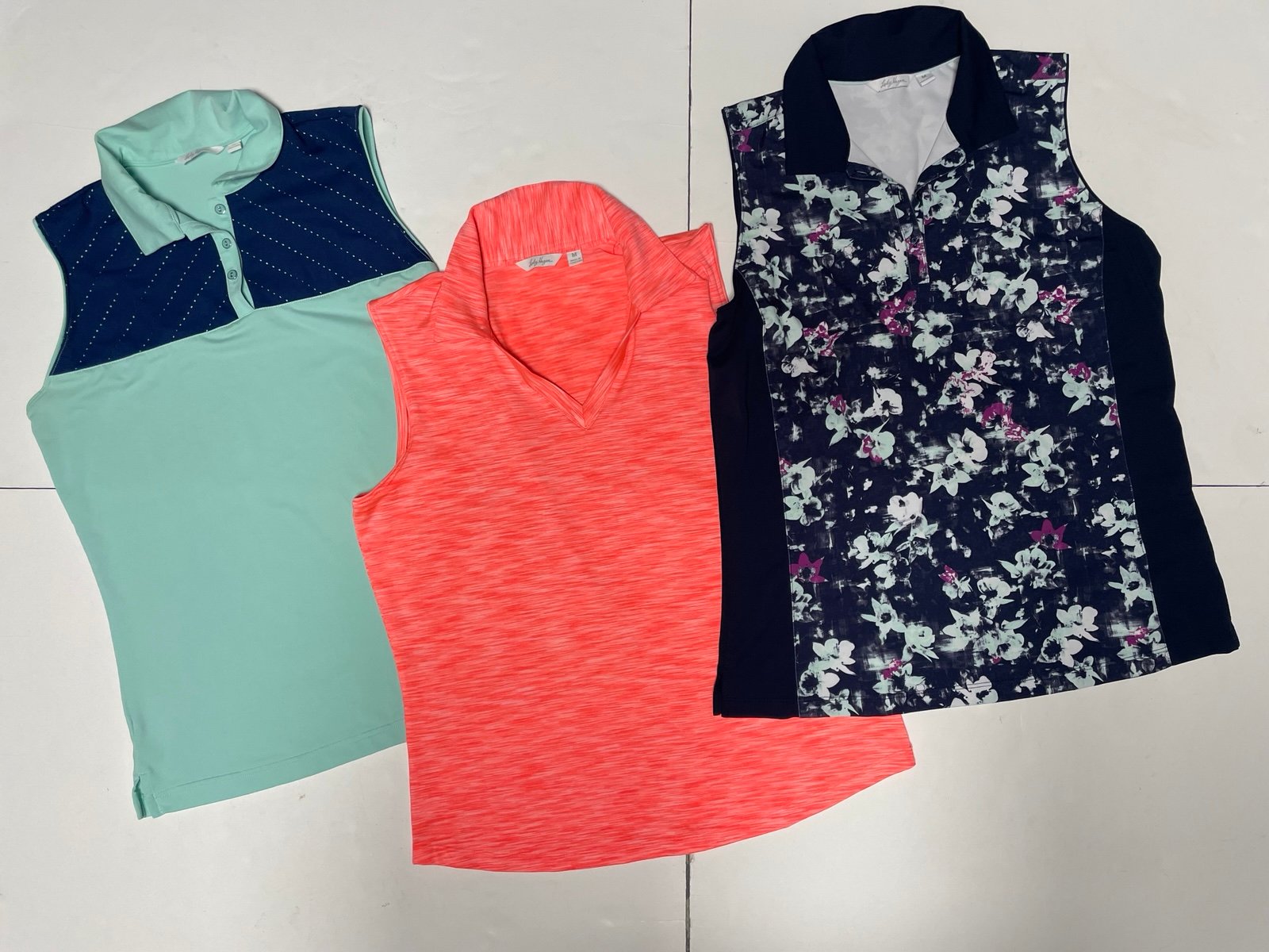 Lady Hagen Polo Tank Top Shirt Bundle Women’s Medium