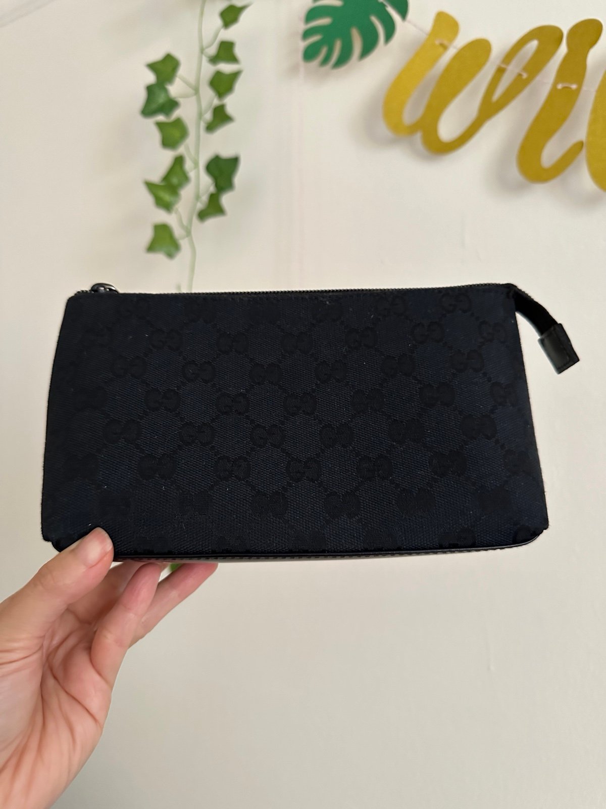 GUCCI gg web clutch