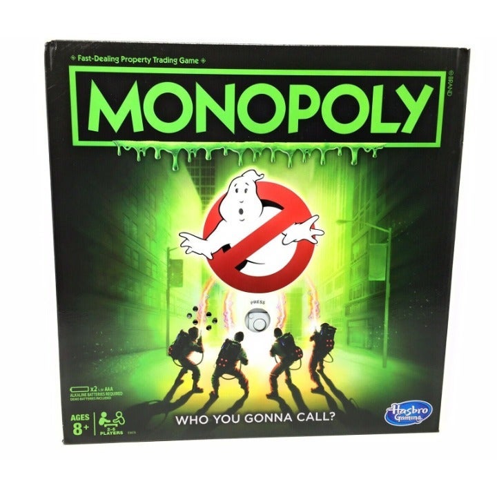 Hasbro Gaming Monopoly Ghostbusters Table Top Game Board Game NEW