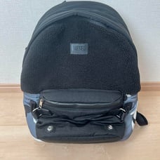 Diesel Backpack Black Fleece Large Capacity Camouflage