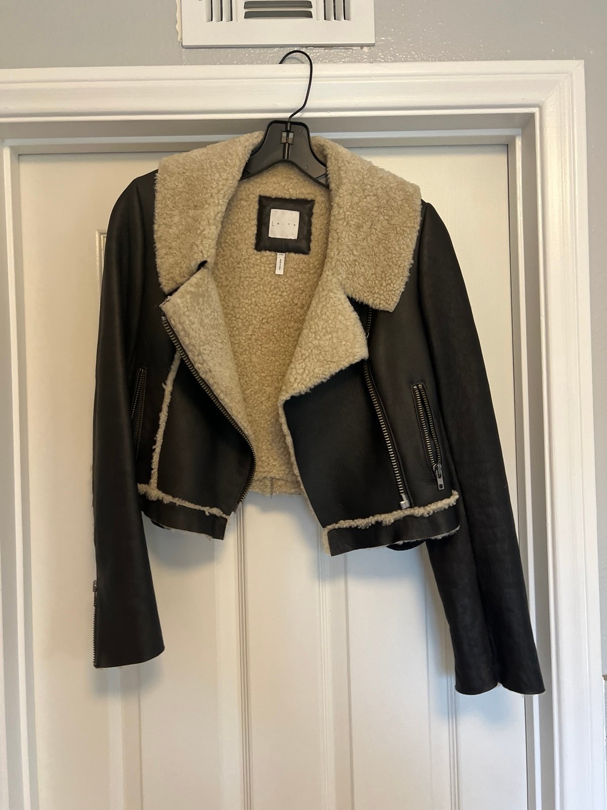 Leather jacket