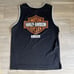VINTAGE Harley Davidson Bangkok Thailand Ringer Tank Top Men's XL Black Gray