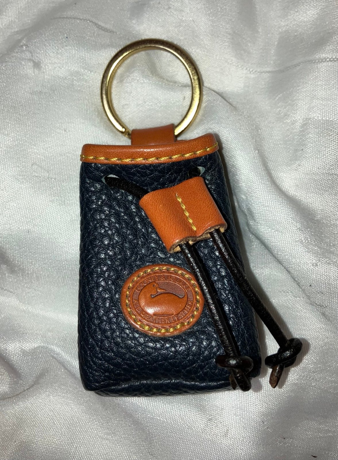 Vintage dooney and bourke key fob sale