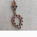 Vintage sterling amber earrings