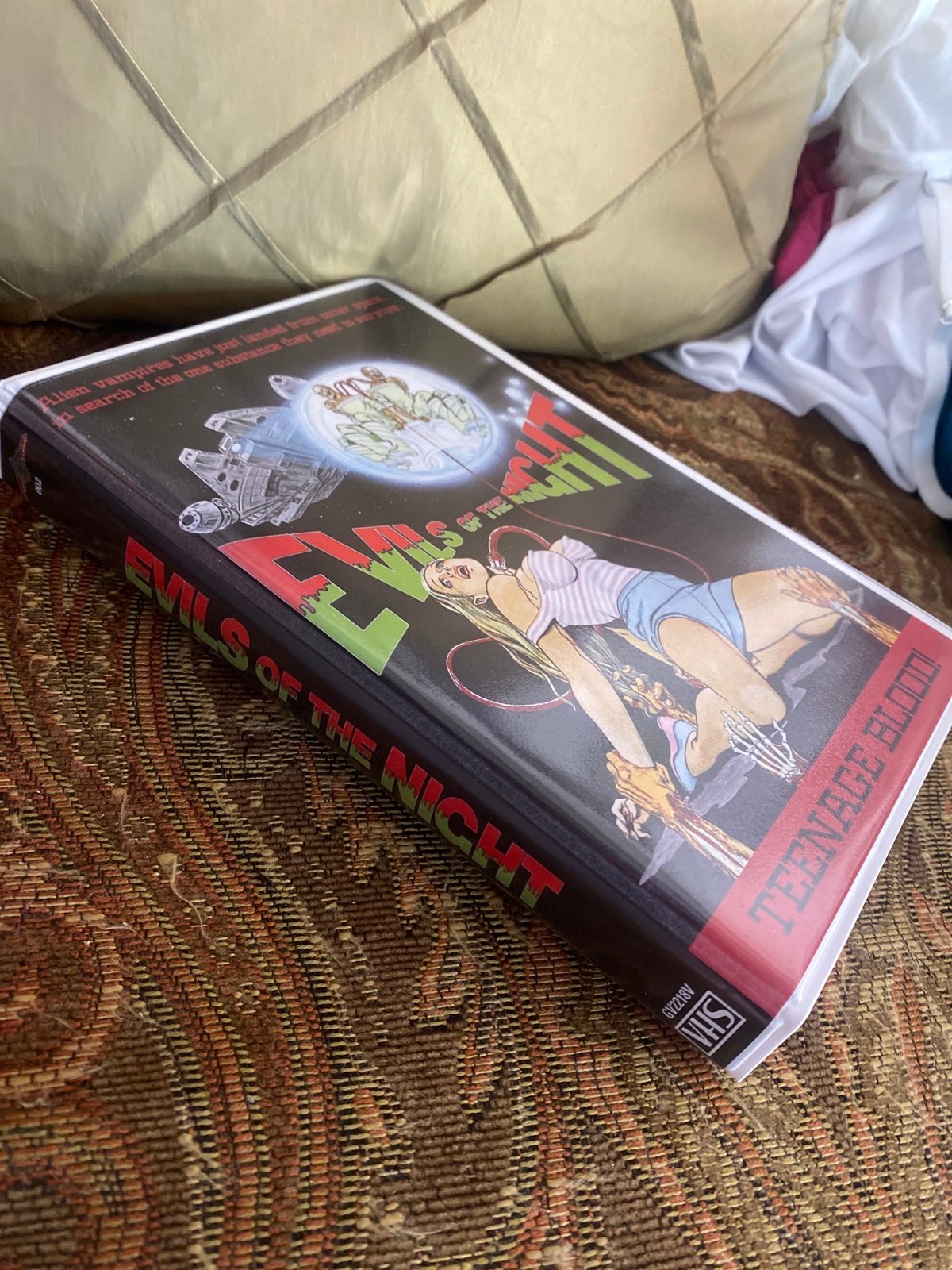 Evils Of The Night VHS rare big box clamshell NEW cassette tape horror