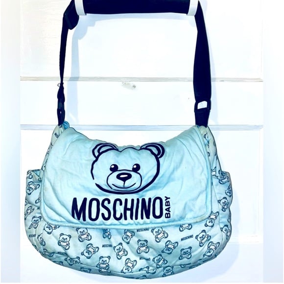 Moschino Bear Diaper Bag and CHANGING PAD SET