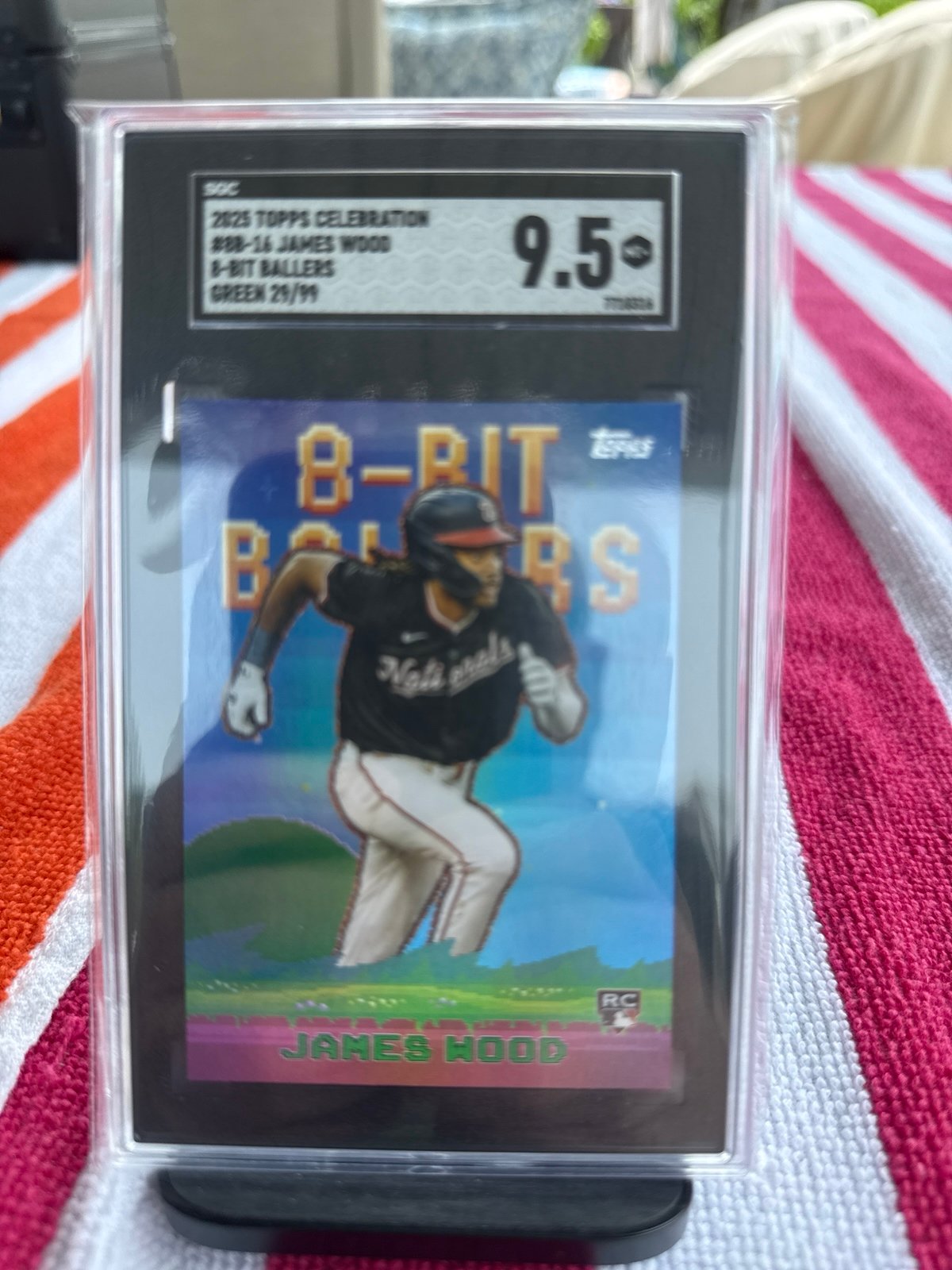 Graded baseball card