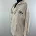Venice Beach California Off White Long Sleeve Pullover Hoodie Top Sweatshirt M L