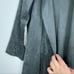 Soft Surroundings Charcoal Gray Faux Suede Draped Jacket Size SP