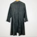 Soft Surroundings Charcoal Gray Faux Suede Draped Jacket Size SP