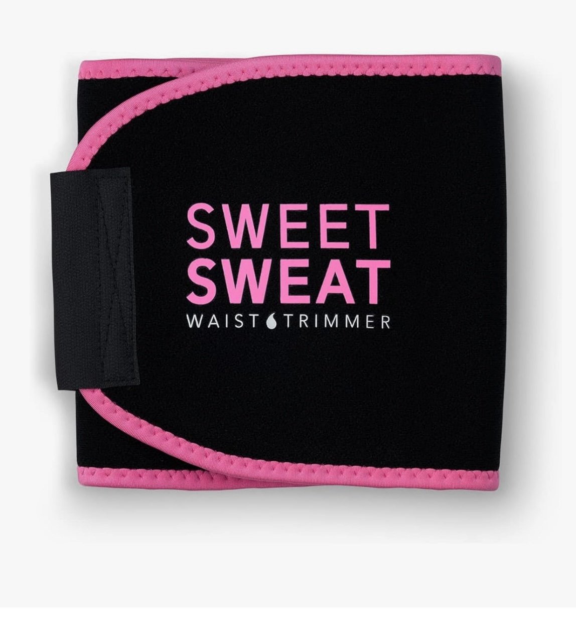 Sweet Sweat Waist Trimmer Women size small Black and Pink