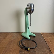 Hamilton Beach Jadeite Milkshake Mixer Model 33 Cast Iron Green Enamel WORKS