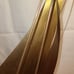 Vintage Brass Sailboat Nautical Art Sculpture Signed Marble Natural Stone Base