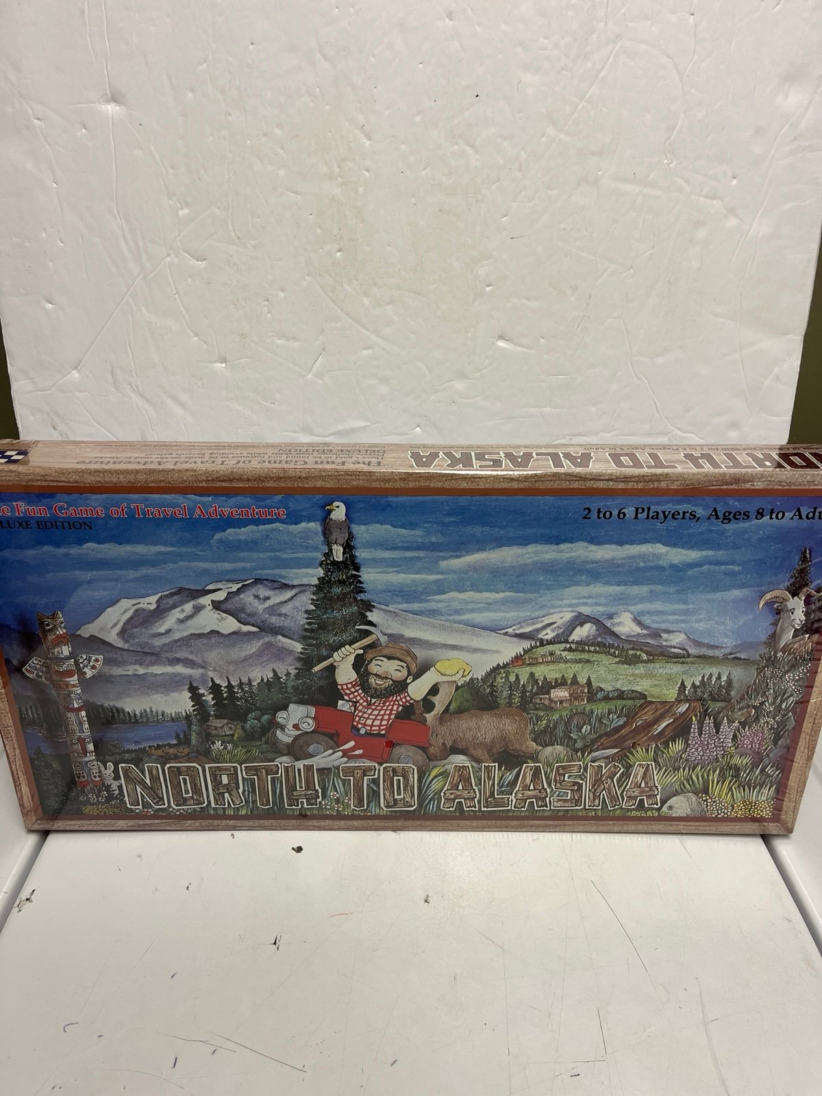 Vtg. North to Alaska Board Game Deluxe Edition SEALED Adventure Gold BRAND NEW