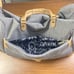 Nicole Miller NY Gray Canvas Weekender Carry-on Luggage Bag 20 X 10 Duffle Roll