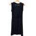 Sandro Paris Black Lace Front Sleeveless Mini Dress Size Small Womens