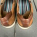 592496 MS50 HENRY SLIP ON MEN'S SHOES 11 M TAN OILED NUBUCK JOHNSTON & MURPHY
